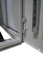19"-Netzwerkschrank RITTAL TX CableNet - 42 HE - 800 x 800 mm - belüftete Türen - Vollblechtür - Seitenwände - lichtgrau