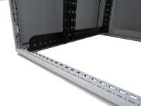 19"-Serverschrank RITTAL TX CableNet - 42 HE - 800 x 1000 mm - belüftete Türen - Seitenwände - lichtgrau