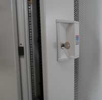 19"-Serverschrank RITTAL TX CableNet - 42 HE - 800 x 1000 mm - belüftete Türen - Seitenwände - lichtgrau