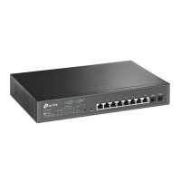 TP-Link JetStream 19"-Netzwerkswitch TL-SG2210MP - Smart-Switch - 8 x 10/100/1000 + 2 x SFP Ports - PoE+