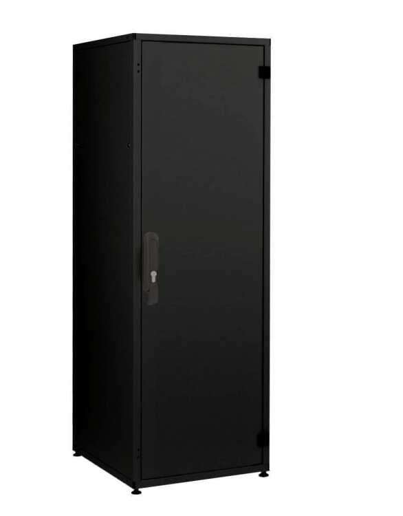 19"-Serverschrank SZB IT - 24 HE - 800 x 1200mm - Vollblechtüren - schwarz