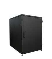 19"-Serverschrank SZB IT - 24 HE - 800 x 1200 mm - Vollblechtüren - schwarz