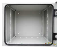 19"-Wand-Netzwerkschrank Easy - Vollblechtür -...