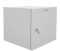 19"-Wand-Netzwerkschrank Easy - Vollblechtür - 12 HE - B 600 x T 600 mm - Stahlblech - lichtgrau
