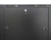 19"-Netzwerkschrank SRK von IT-BUDGET - 27 HE - BxT 600x800 mm - Sicht-/Vollblechtür - Flatpack - schwarz