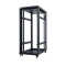 19"-Netzwerkschrank SRK von IT-BUDGET - 27 HE - BxT 600x800 mm - Sicht-/Vollblechtür - Flatpack - schwarz