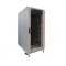 19"-Netzwerkschrank SRK von IT-BUDGET - 27 HE - BxT 600x800 mm - Sicht-/Vollblechtür - Flatpack - lichtgrau