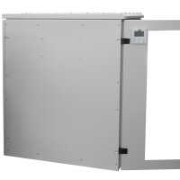 19"-Serverschrank RIE von TRITON mit REMKO Split-Kühlgerät - Kühlleistung 2600 W - Schutzgrad IP54 - 32 HE - BxT 800 x 1200 mm - Sichttür - Rücktür - lichtgrau