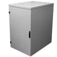 19"-Serverschrank RIE von TRITON mit REMKO Split-Kühlgerät - Kühlleistung 2600 W - Schutzgrad IP54 - 32 HE - BxT 800 x 1200 mm - Sichttür - Rücktür - lichtgrau