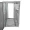 19"-Serverschrank RIE von TRITON mit REMKO Split-Kühlgerät - Kühlleistung 2600 W - Schutzgrad IP54 - 32 HE - BxT 800 x 1200 mm - Sichttür - Rücktür - lichtgrau