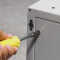 19"-Netzwerkschrank SJB - 15 HE - BxT 600x600 mm - Glastür - Rückwand - lichtgrau - Sonderposten