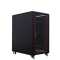 19"-Serverschrank SRK von IT-BUDGET - Komplettset - 27 HE - BxT 800x1000 mm - Sicht-/Vollblechtür - 4 Aktiv-Lüfter - Flatpack - schwarz