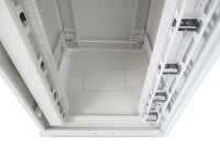 19"-Serverschrank SRK von IT-BUDGET - 27 HE - BxT 800x1000 mm - Sicht-/Vollblechtür - montiert - lichtgrau