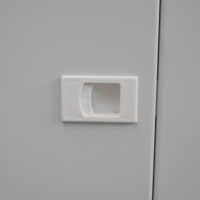 19"-Serverschrank SRK von IT-BUDGET - 27 HE - BxT 800x1000 mm - Sicht-/Vollblechtür - montiert - lichtgrau