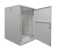 19"-Serverschrank SRK von IT-BUDGET - 27 HE - BxT 800x1000 mm - Sicht-/Vollblechtür - montiert - lichtgrau