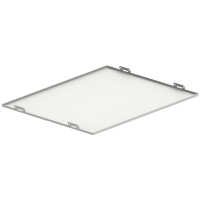 Dach-Klemmplatte für Standartschränke von TRITON - B x T 420 x 350 mm - Metall - lichtgrau