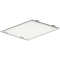 Dach-Klemmplatte für Standartschränke von TRITON - B x T 420 x 350 mm - Metall - lichtgrau