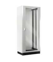 19"-Netzwerkschrank RITTAL TX CableNet - 42 HE - 800 x 800 mm - Sichttür - Vollblechtür - Seitenwände - lichtgrau - zerlegbar