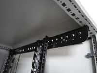 19"-Netzwerkschrank RITTAL TX CableNet - 42 HE - 800 x 800 mm - Sichttür - Vollblechtür - Seitenwände - lichtgrau - zerlegbar