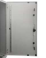 19"-Netzwerkschrank RITTAL TX CableNet - 42 HE - 800 x 800 mm - Sichttür - Vollblechtür - Seitenwände - lichtgrau - zerlegbar