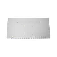 19"-Netzwerkschrank SWA von IT-BUDGET - 12 HE - BxT 600x300 mm - Vollblechtür - Seiten abnehmbar - Wandmontage - reinweiß