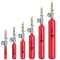 Mini Feuerlöscheinheit - R-AMFE mit Manometer zur Drucküberwachung - I MSR3 - für Wandverteiler 10 bis 15 HE - Auslösung bei 68° - Löschvolumen 229 Liter - steuerbar