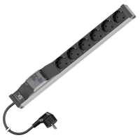 19"-Steckdosenleiste/PDU mit FI-Schutzschalter von...