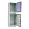 SZE2 IT-Industrie-Schrank - IP 54 - Geteilte Fronttür - Tastaturschublade - Breite 600 mm - Tiefe 600 mm - 33 HE