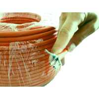 High-End Daten-Installations-/Verlegekabel LIEBERNETZ High Quality - Cat.7A - S/FTP - 50 m - CU Vollkupfer - hohe Brandklasse B2CA