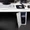 Towergehäuse-Schutzschrank T800 für Server, PC, USV etc. - HxBxT 700x330x800 mm - weiß