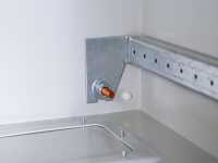 19"-Netzwerkschrank RESISTER Pro Aktiv - Schutzgrad IP54/55 - Sichttür - 9 HE - BxT 600x400 mm - Aktiv-Lüfter - Filter - lichtgrau