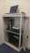 Schmaler Sicherheits-Serverschrank SR1200 L Basic - Breite 300 mm x Tiefe 1000 mm - sehr platzsparend - reinweiß