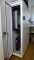 Schmaler Sicherheits-Serverschrank SR1200 L Basic - Breite 300 mm x Tiefe 1000 mm - sehr platzsparend - reinweiß