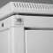 Schmaler Sicherheits-Serverschrank SR1200 L Basic - Breite 300 mm x Tiefe 1000 mm - sehr platzsparend - reinweiß