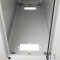 Schmaler Sicherheits-Serverschrank SR1200 L Basic - Breite 300 mm x Tiefe 1000 mm - sehr platzsparend - reinweiß