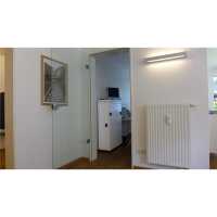 Schmaler Sicherheits-Serverschrank SR1200 Basic - Breite 300 mm x Tiefe 800 mm - sehr platzsparend - reinweiß