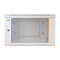 19"-Netzwerkschrank SWA von IT-BUDGET - 4 HE - BxT 570 x 350 mm - Sichttür - Seiten abnehmbar - Wand- + Standmontage - reinweiß