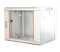 19"-Netzwerkschrank SWA von IT-BUDGET - 6 HE - BxT 570 x 450 mm - Sichttür - Seiten abnehmbar - Wand- + Standmontage - reinweiß