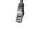 IT-BUDGET Vollkupfer Premium Patchkabel - Flex AWG 26 -  Cat.8.1 - 2000 MHz - halogenfrei - PoE+ - 40GBit - schwarz - 3 m