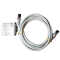 IT-BUDGET Vollkupfer Premium Patchkabel - Flex AWG 26 -  Cat.8.1 - 2000 MHz - halogenfrei - PoE+ - 40GBit - grau - 2 m