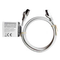 IT-BUDGET Vollkupfer Premium Patchkabel - Flex AWG 26 -...