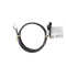 IT-BUDGET Vollkupfer Premium Patchkabel - Flex AWG 26 -  Cat.8.1 - 2000 MHz - halogenfrei - PoE+ - 40GBit - schwarz - 1 m