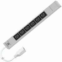 19"-Steckdosenleiste von LIEBERNETZ mit C20-Stecker...