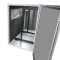 Schallgedämmter 19"-Serverschrank VX IT von RITTAL mit MITSUBISHI Klimagerät - 24 HE - BxT 800x1200mm - Luftdurchsatz 678 m³/h - Kühlleistung 3500 W - Sichttür - Vollblechrücktür - lichtgrau