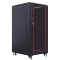 19"-Serverschrank SRK von IT-BUDGET - 27 HE - BxT 800x800 mm - Sicht-/Vollblechtür - Flatpack - schwarz
