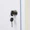 Towergehäuse-Schutzschrank T800 RESISTER - Hoher Staubschutz IP 50 mit aktiver Belüftung - HxBxT 700x330x800 mm - weiß