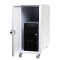Towergehäuse-Schutzschrank T800 RESISTER - Hoher Staubschutz IP 50 mit aktiver Belüftung - HxBxT 700x330x800 mm - weiß