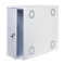 Towergehäuse-Schutzschrank T800 RESISTER - Hoher Staubschutz IP 50 mit aktiver Belüftung - HxBxT 700x330x800 mm - weiß