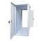 Towergehäuse-Schutzschrank T800 RESISTER - Hoher Staubschutz IP 50 mit aktiver Belüftung - HxBxT 700x330x800 mm - weiß