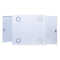 Towergehäuse-Schutzschrank T800 RESISTER - Hoher Staubschutz IP 50 mit aktiver Belüftung - HxBxT 700x330x800 mm - weiß